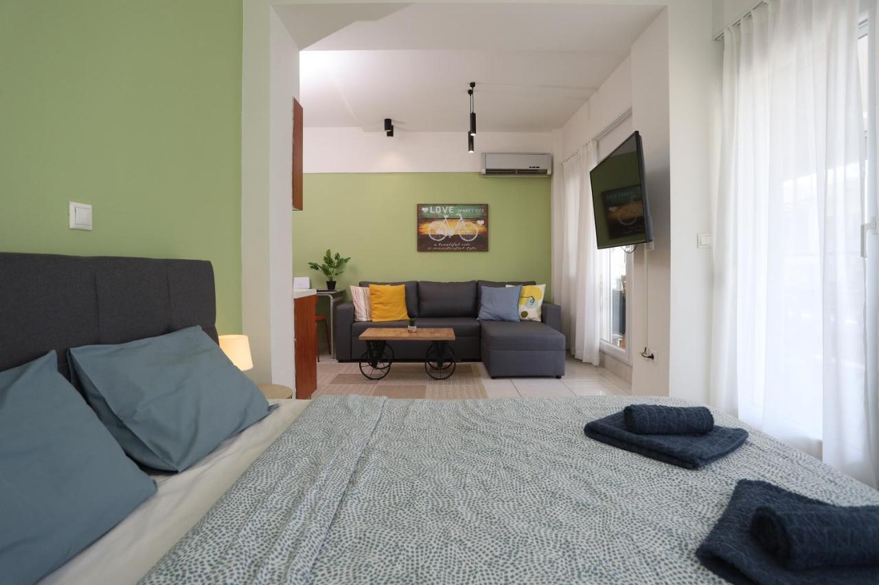 Ladadika Terraza Apt #1 เทสซาโลนิกิ ภายนอก รูปภาพ